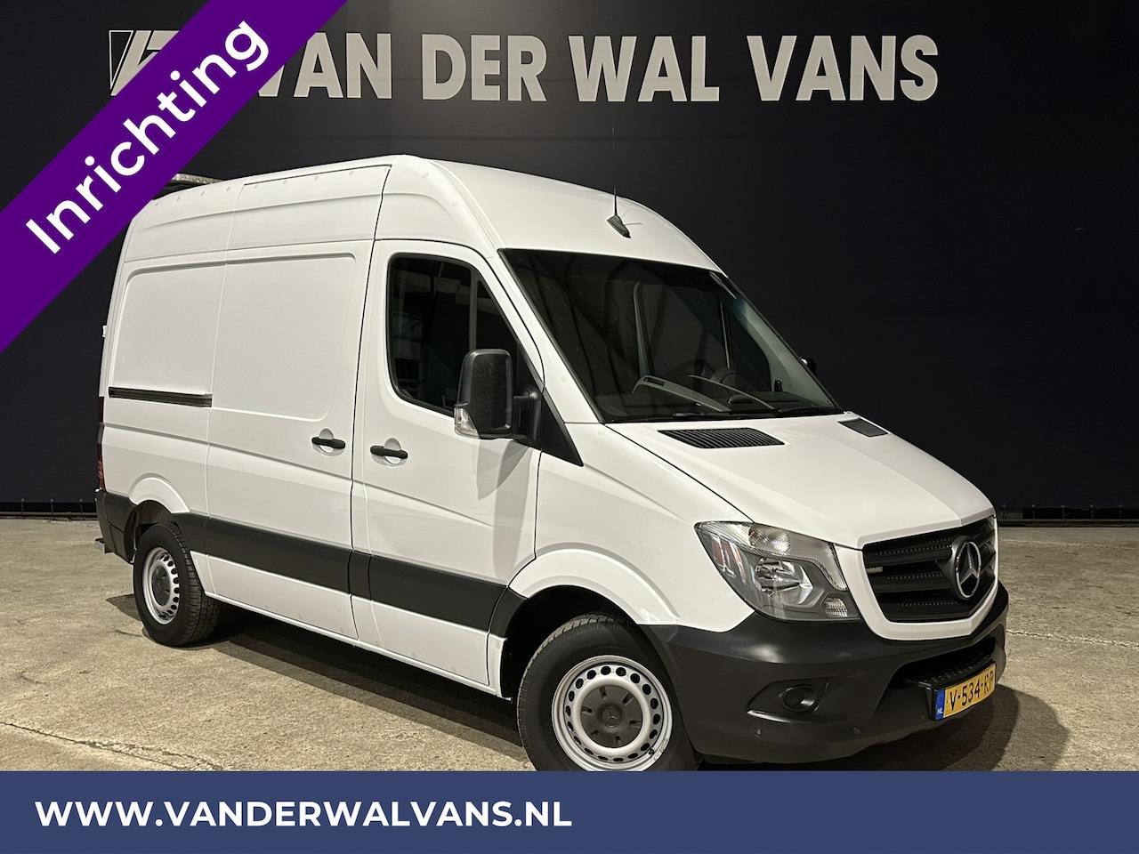 Mercedes-Benz Sprinter - 316 CDI 164pk **BPM VRIJ voor de Ondernemer** L1H2 inrichting Euro6 Airco | Omvormer Cruis - AutoWereld.nl