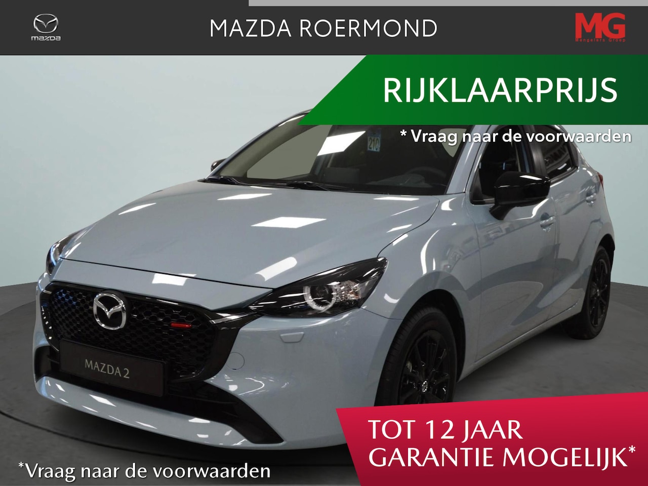 Mazda 2 - 1.5 e-SkyActiv-G 90 Homura/Nieuw/€2.250,00 voordeel/Rijklaarprijs - AutoWereld.nl