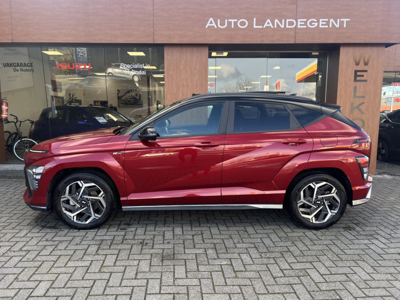 Hyundai Kona - 1.6 GDI HEV N Line Sky - 360° camera | Stoelkoeling-/verwarming | Schuif/kanteldak - AutoWereld.nl