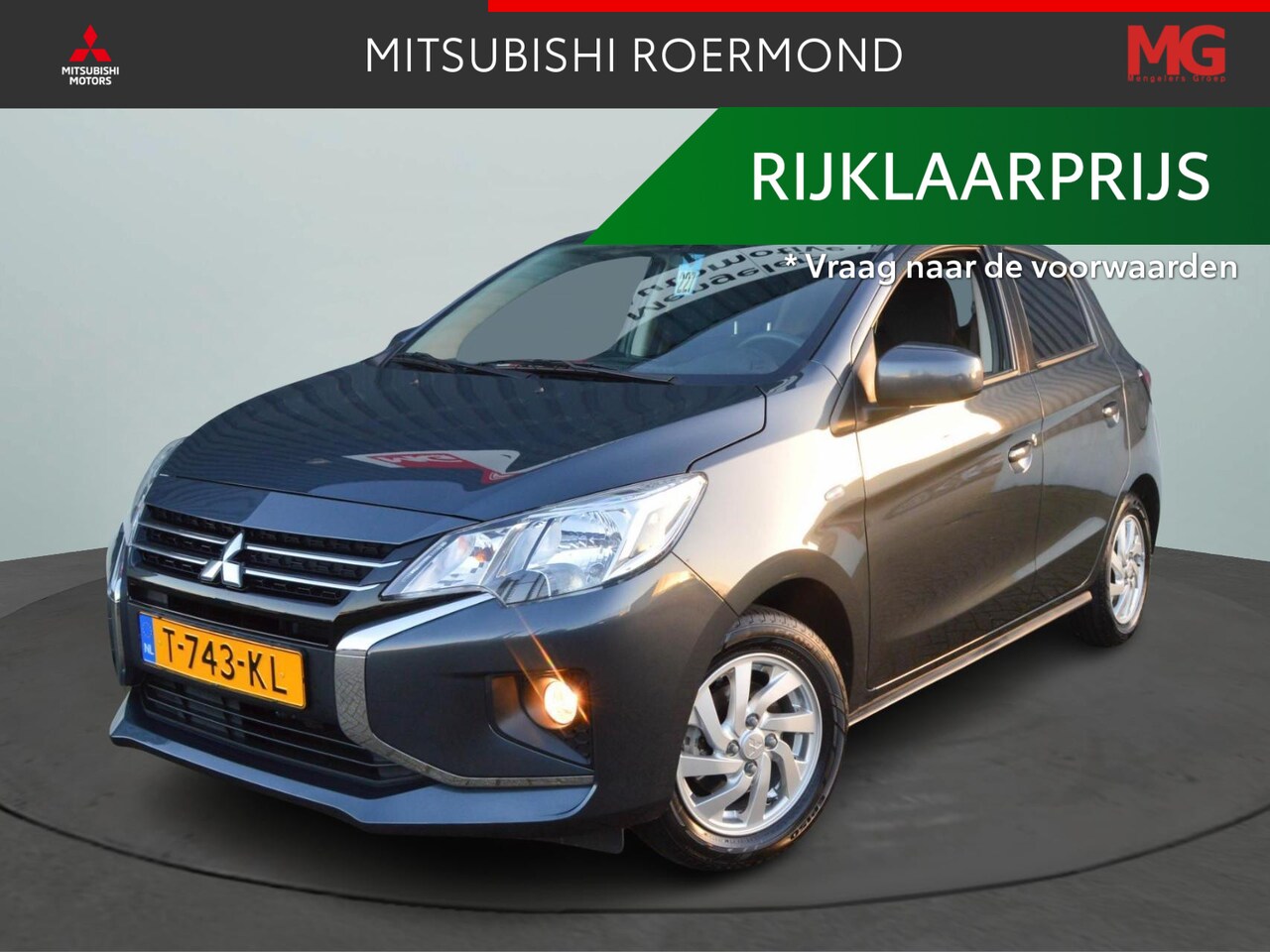 Mitsubishi Space Star - 1.2 Dynamic /Ecc/Cruise/Camera/ALL IN PRIJS - AutoWereld.nl