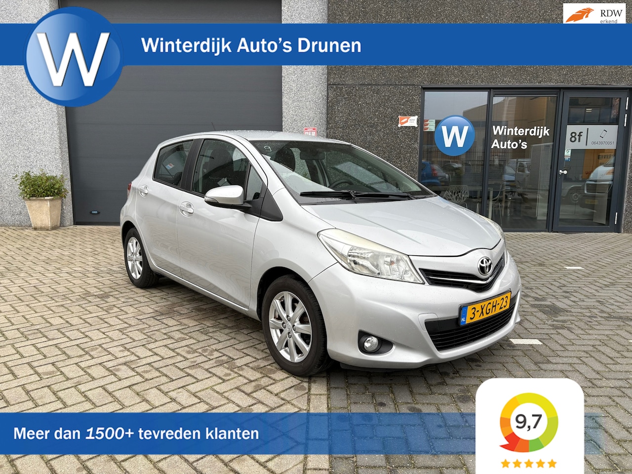 Toyota Yaris - 1.0 VVT-i Access Airco! 5Drs! Elek.R! NieuwApk! - AutoWereld.nl