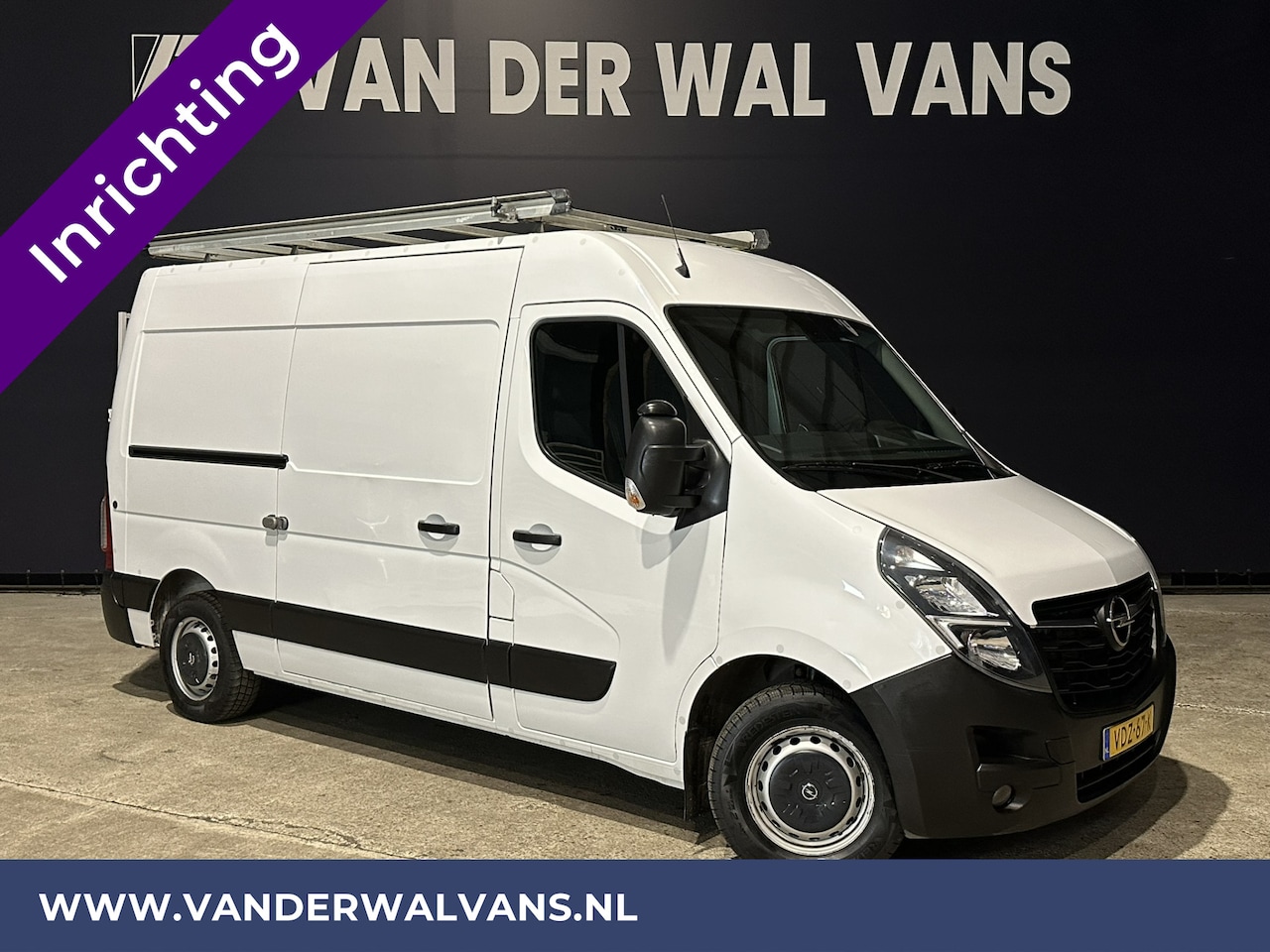 Opel Movano - 2.3 Turbo 150pk **BPM VRIJ voor de Ondernemer** L2H2 inrichting Euro6 Airco | Omvormer | C - AutoWereld.nl