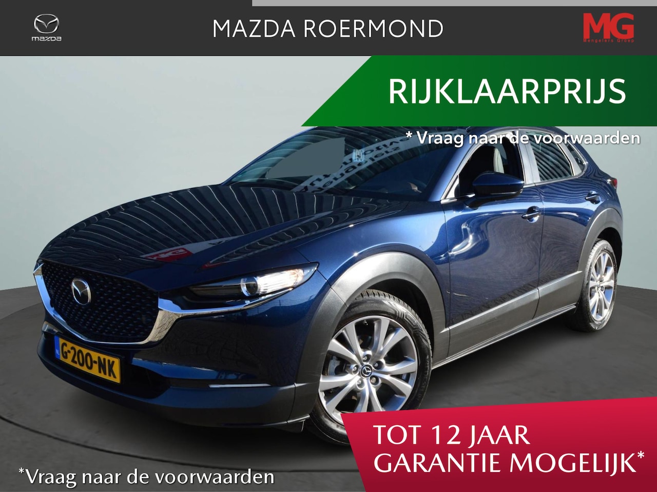 Mazda CX-30 - 2.0 e-SkyActiv-X M Hybrid Comfort/Leer/Haak/ ALL IN PRIJS - AutoWereld.nl