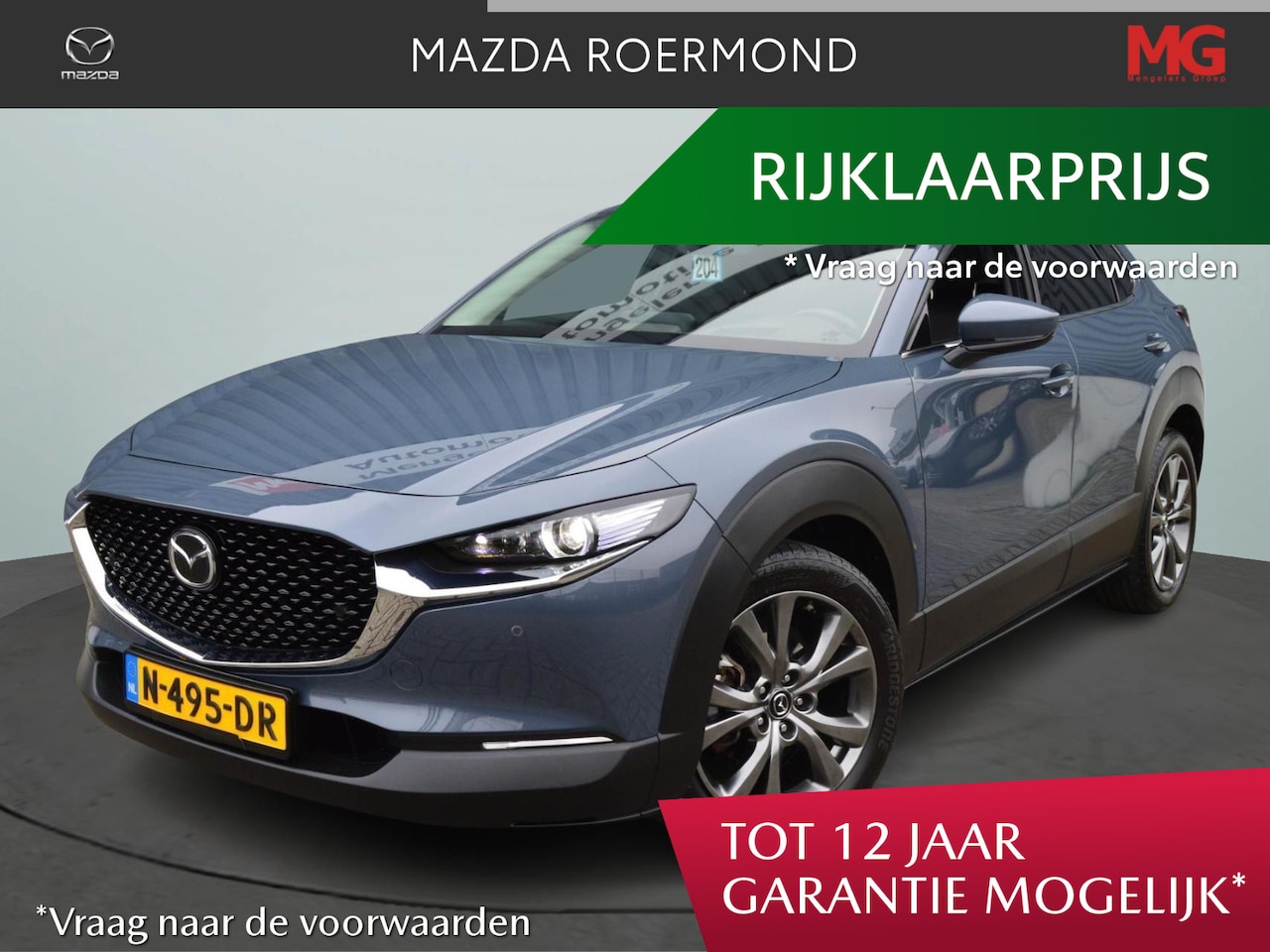 Mazda CX-30 - 2.0 e-SkyActiv-X 186pk 6MT M Hybrid Luxury/Ned. Auto/ALL IN PRIJS - AutoWereld.nl