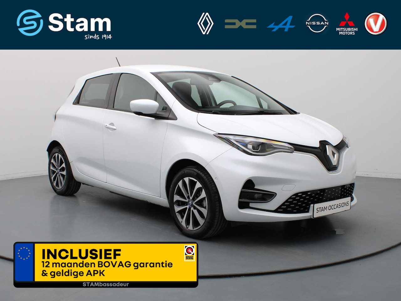 Renault Zoe - R135 Intens 52 kWh KOOPBATTERIJ Camera | Climate | Navi | Parksens. | Stoel-/stuurverwarmi - AutoWereld.nl