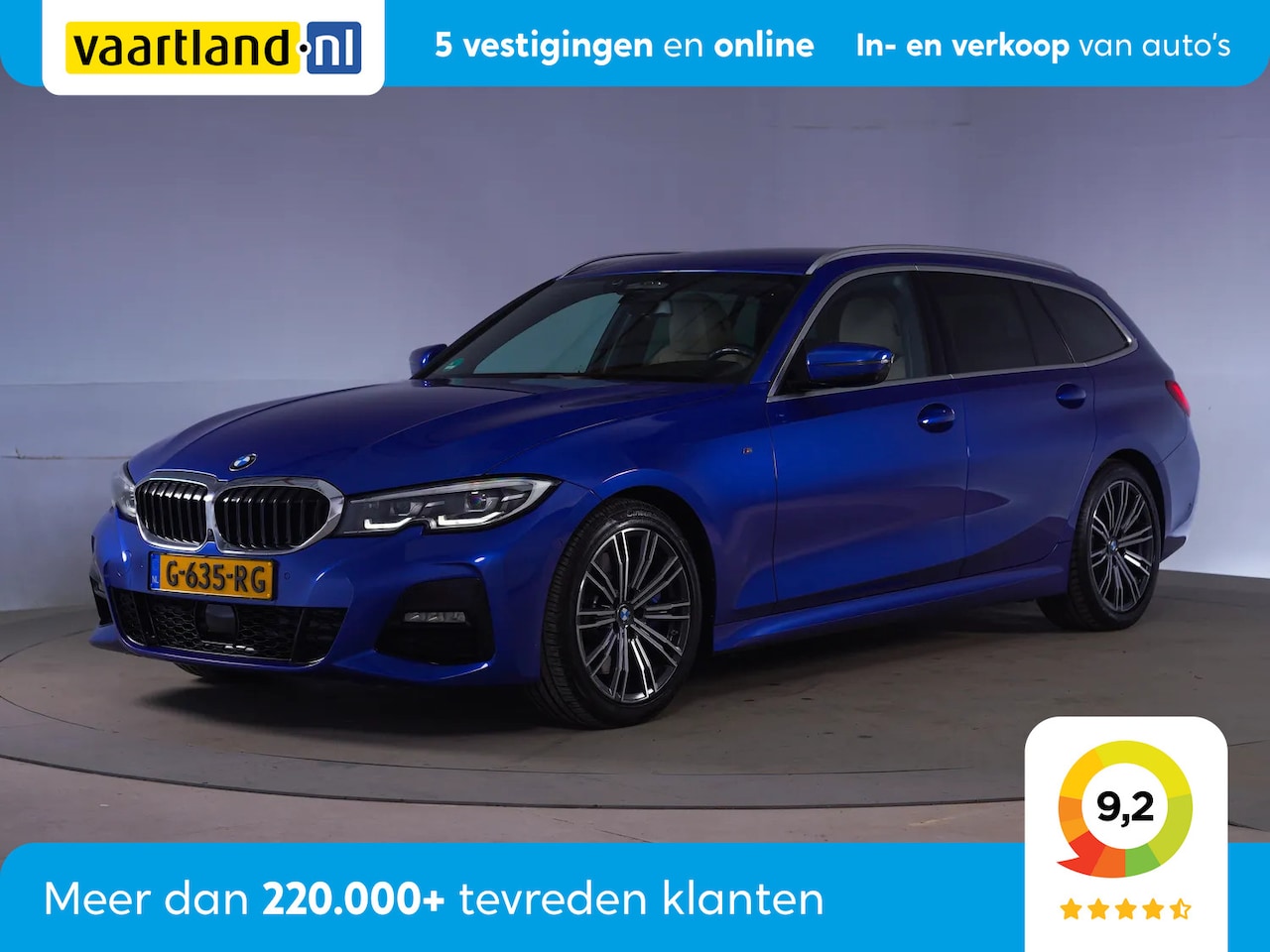 BMW 3-serie Touring - 330i M Sport Aut. [ Leder Camera Adapt.cruise ] - AutoWereld.nl