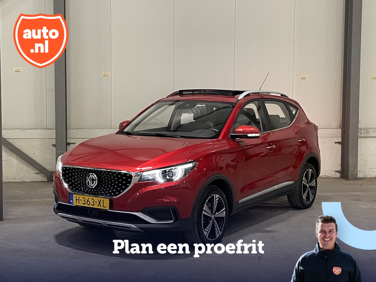 MG ZS - EV Luxury 45 kWh | Panoramadak | Lederen bekleding | Dodehoek detectie | Camera | Carplay - AutoWereld.nl