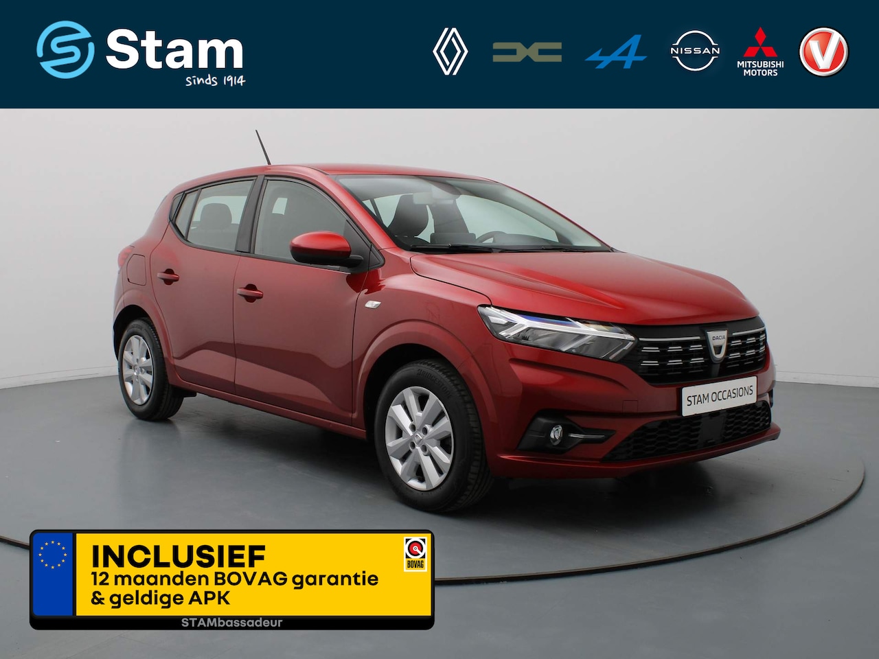 Dacia Sandero - TCe 100pk Bi-Fuel Comfort Airco | Carplay | Cruise | Parksens. | Trekhaak - AutoWereld.nl