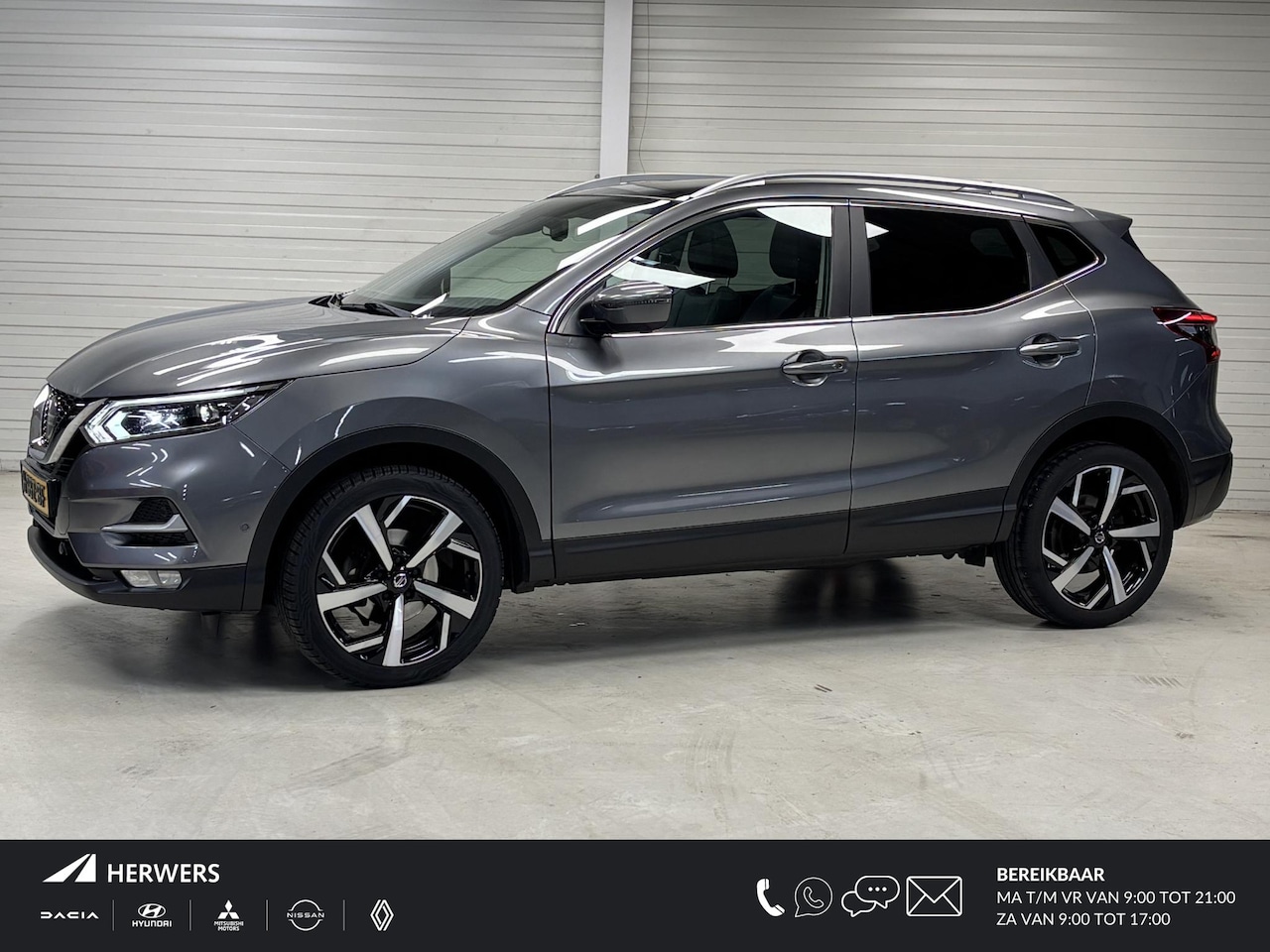 Nissan Qashqai - 1.3 DIG-T Tekna + / Trekhaak / Automatische airco / Apple Car Play & Android Auto / BOSE a - AutoWereld.nl