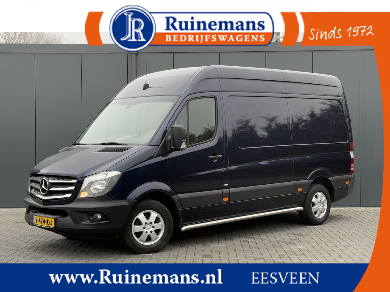 Mercedes-Benz Sprinter - 214 CDI 143 PK EURO 6 AUTOMAAT / L2H2 / TREKHAAK / AIRCO / CRUISE / CAMERA / 3-ZITS - AutoWereld.nl