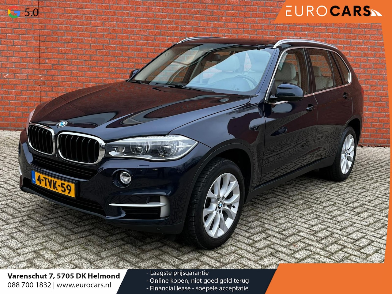 BMW X5 - xDrive35i High Executive Panoramadak Navigatie 360 Camera Parkeersensoren Memory Seats Sto - AutoWereld.nl