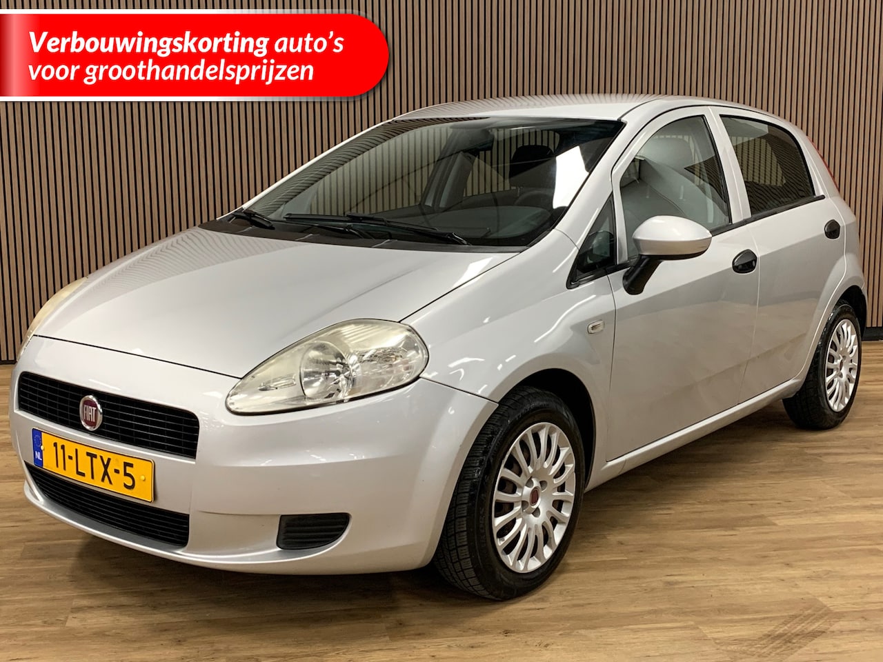 Fiat Grande Punto - 1.2 Actual|5 Deurs|Airco| - AutoWereld.nl