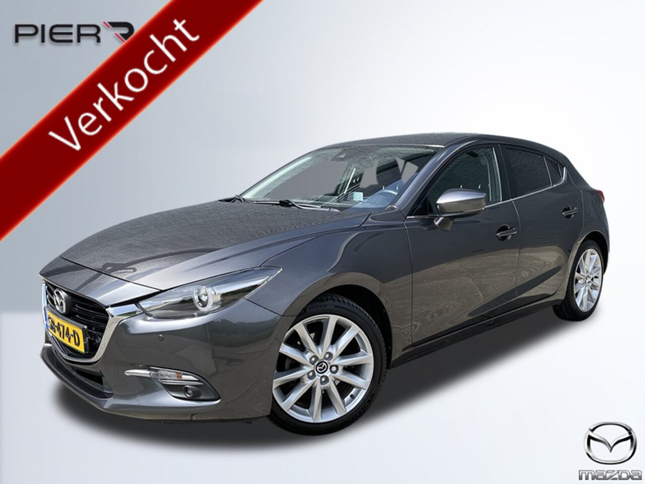 Mazda 3 - 2.0 SkyActiv-G 120 SkyLease GT | LEDER | BOSE | NAVIGATIE | 18-INCH LMV - AutoWereld.nl