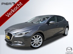 Mazda 3 - 3 2.0 SkyActiv-G 120 SkyLease GT | LEDER | BOSE | NAVIGATIE | 18-INCH LMV