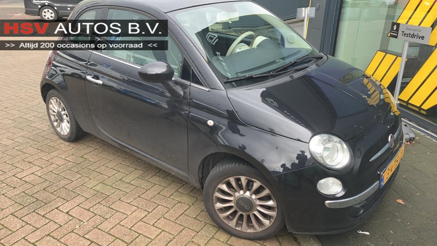 Fiat 500 - 0.9 TwinAir Lounge automaat airco org NL - AutoWereld.nl