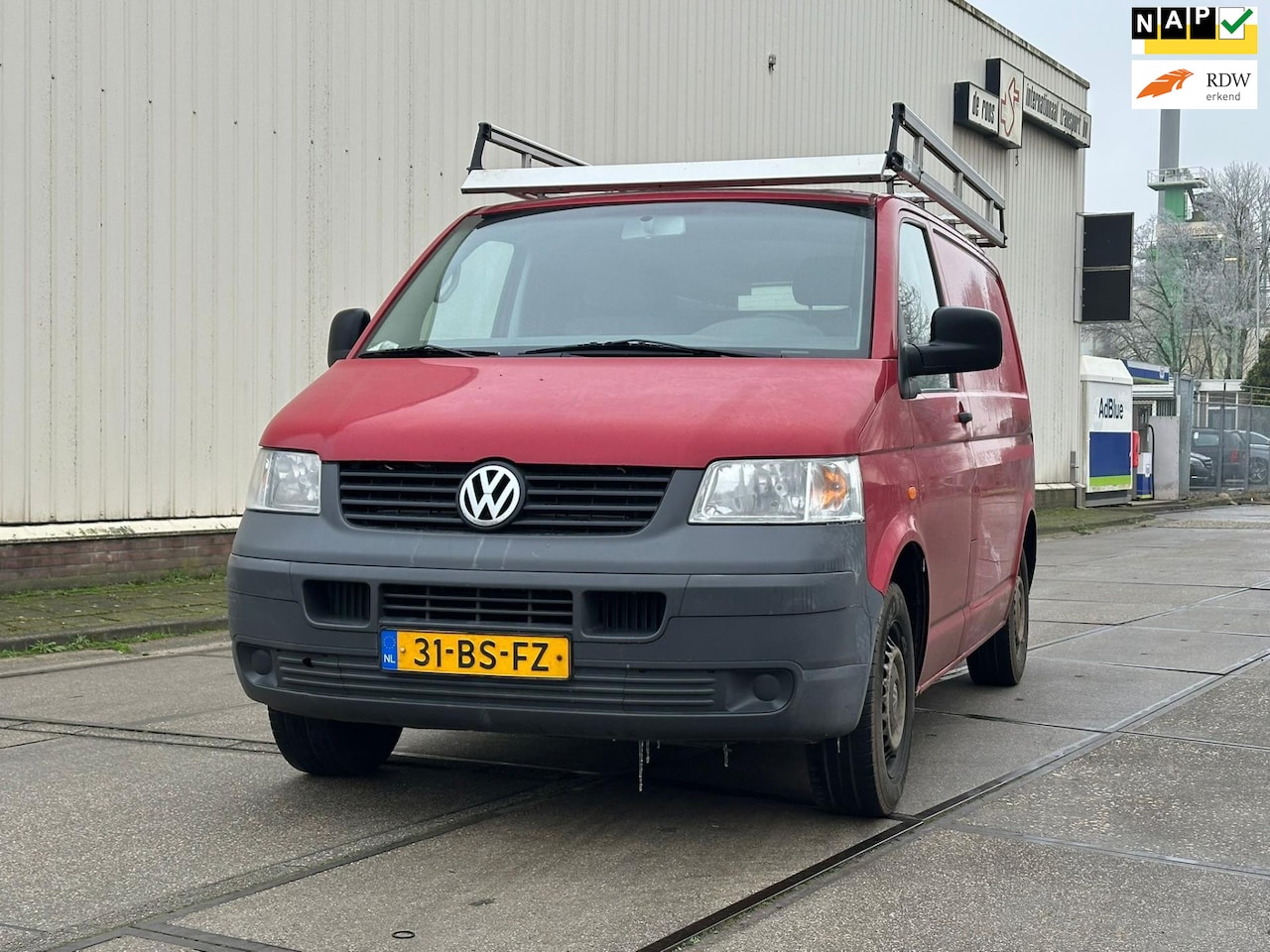 Volkswagen Transporter - 1.9 TDI 300 T800 Baseline 2005 Schuifdeur Nap - AutoWereld.nl