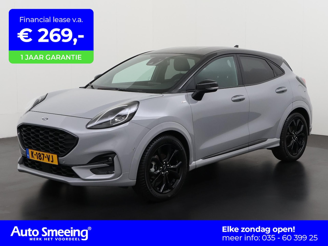 Ford Puma - 1.0 EcoBoost Hybrid ST-Line X | Trekhaak | Navigatie | Apple Carplay | B&O | Zondag Open! - AutoWereld.nl