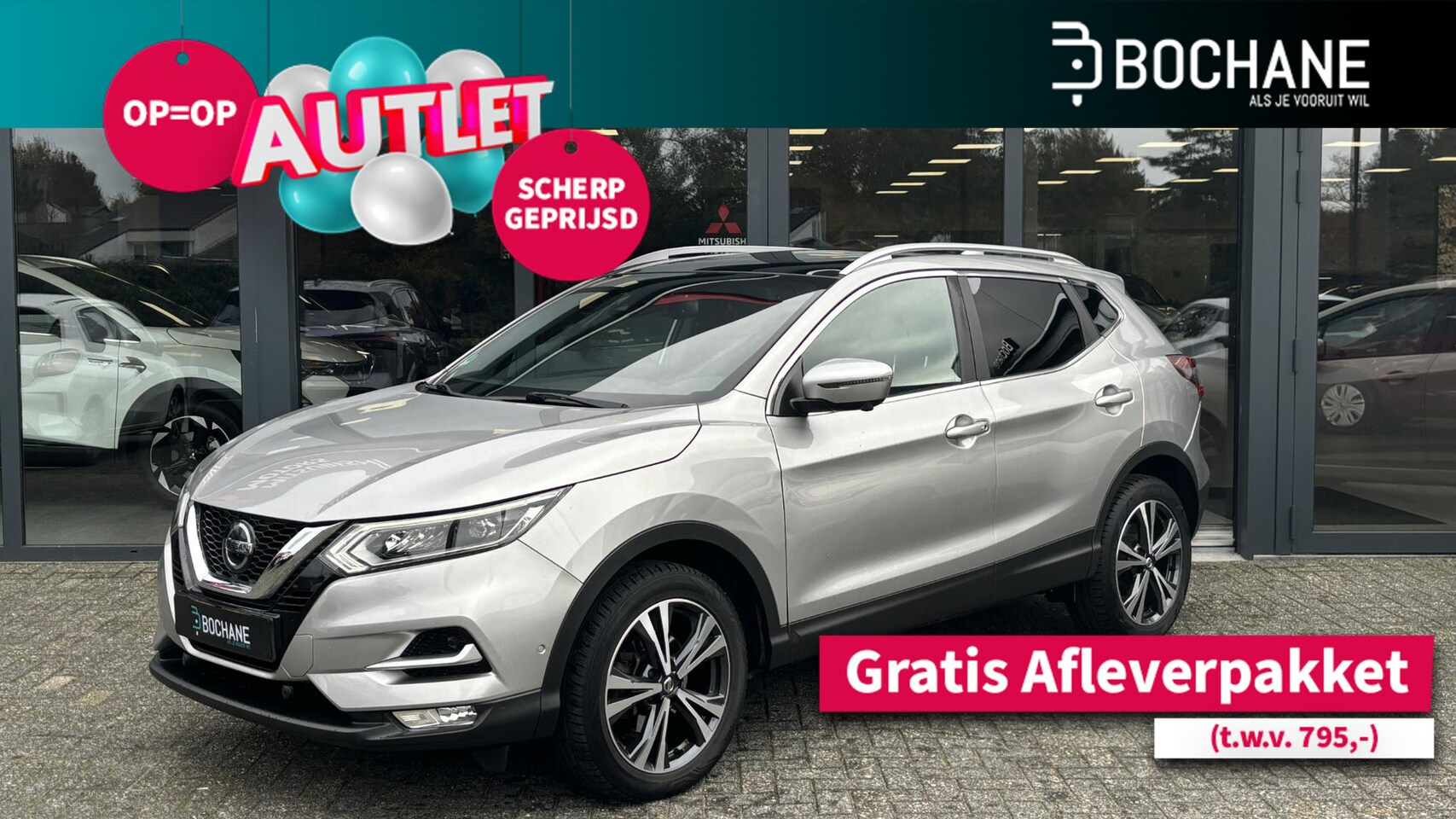 Nissan Qashqai - 1.2 DIG-T 115 Tekna + | Leder | Bose | Trekhaak - AutoWereld.nl