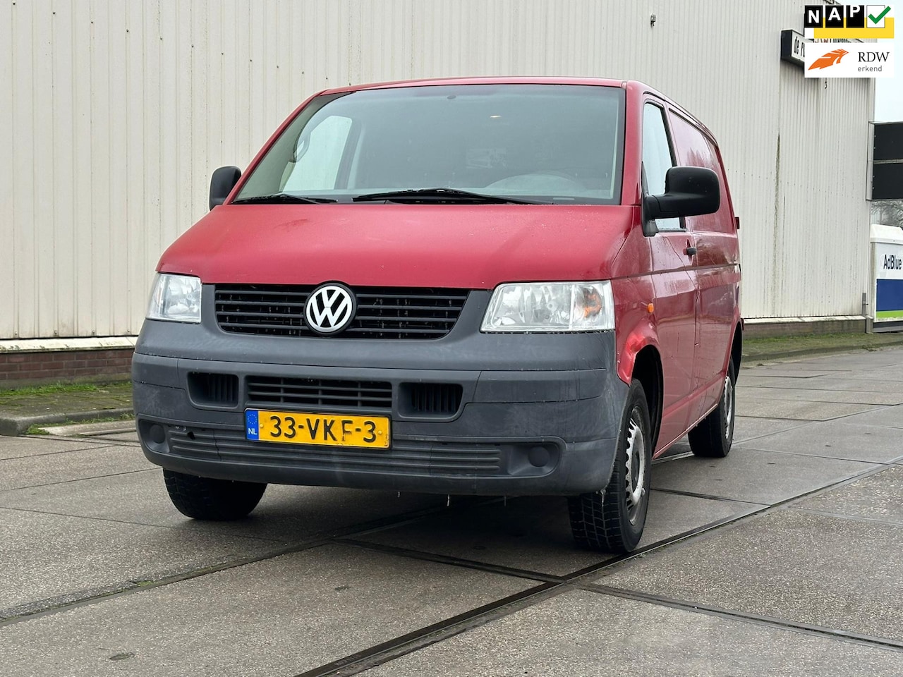 Volkswagen Transporter - 1.9 TDI 300 T800 2007 Schuifdeur Nap - AutoWereld.nl