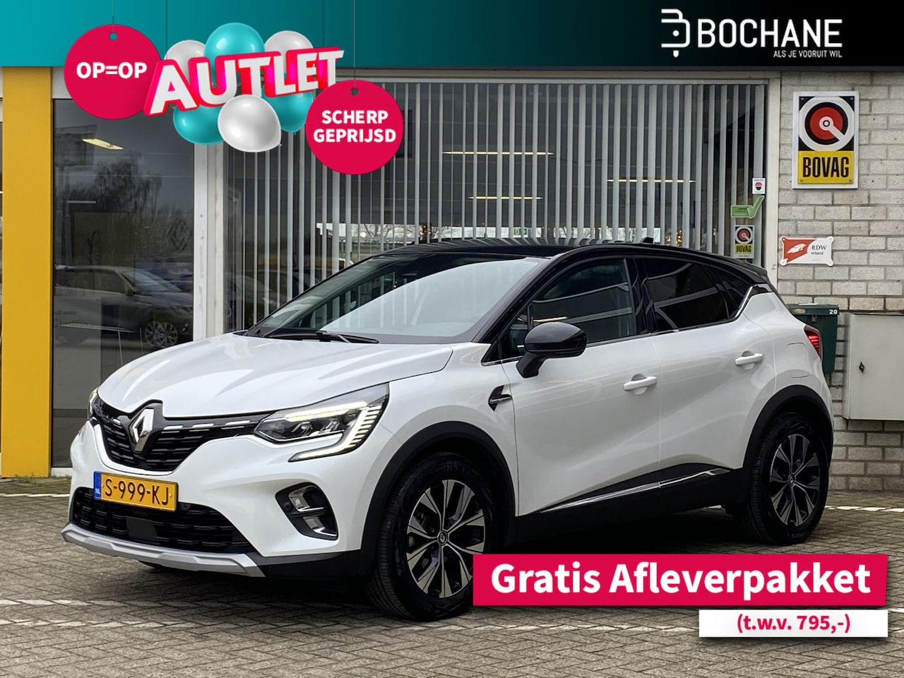 Renault Captur - 1.6 E-Tech Plug-in Hybrid 160 Techno | Navigatie | Achteruitrijcamera | LED | DAB | - AutoWereld.nl