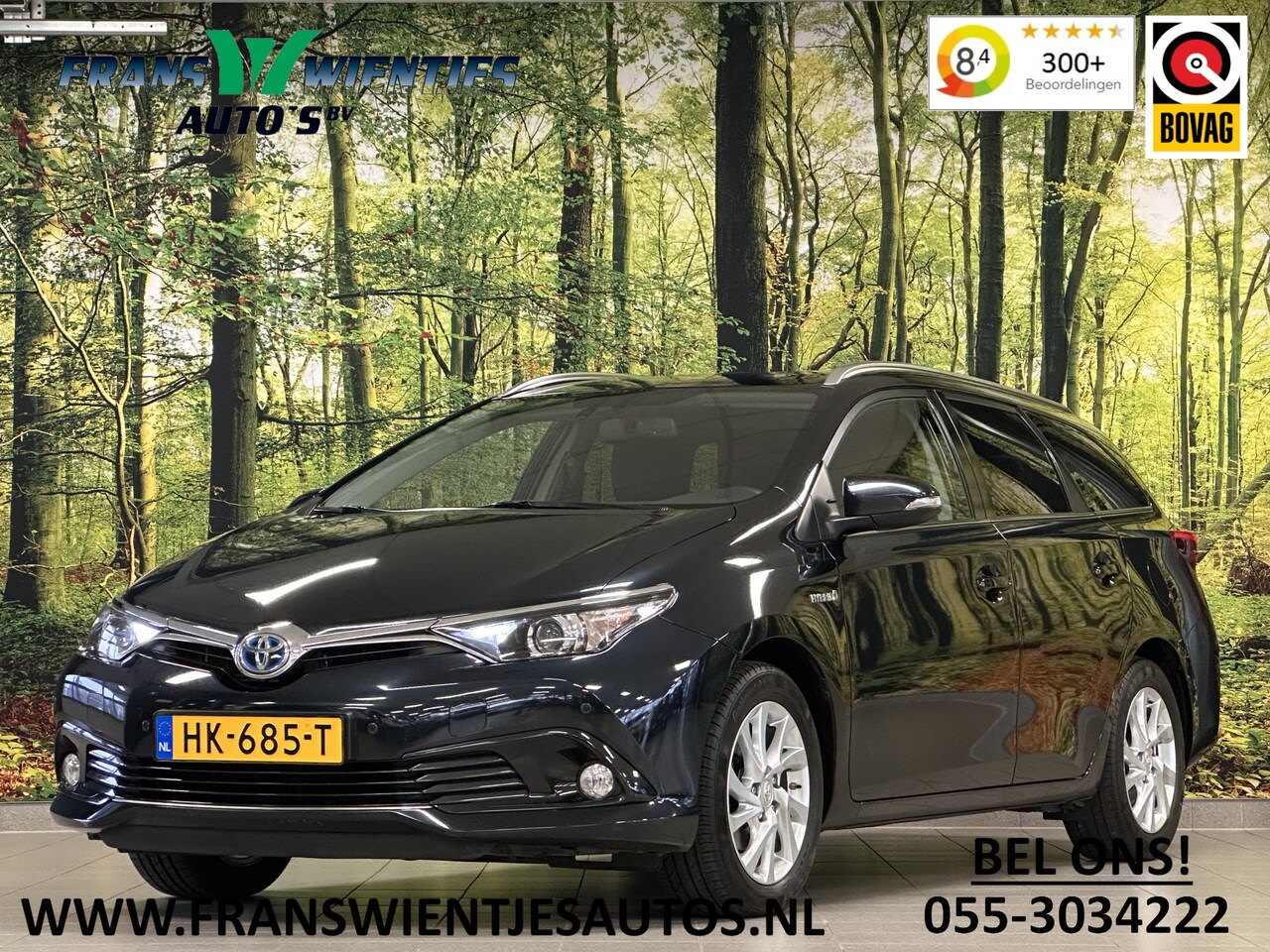 Toyota Auris Touring Sports - 1.8 Hybrid Dynamic | Cruise Control | Achteruitrijcamera | Keyless Go/Entry | DAB | Blueto - AutoWereld.nl