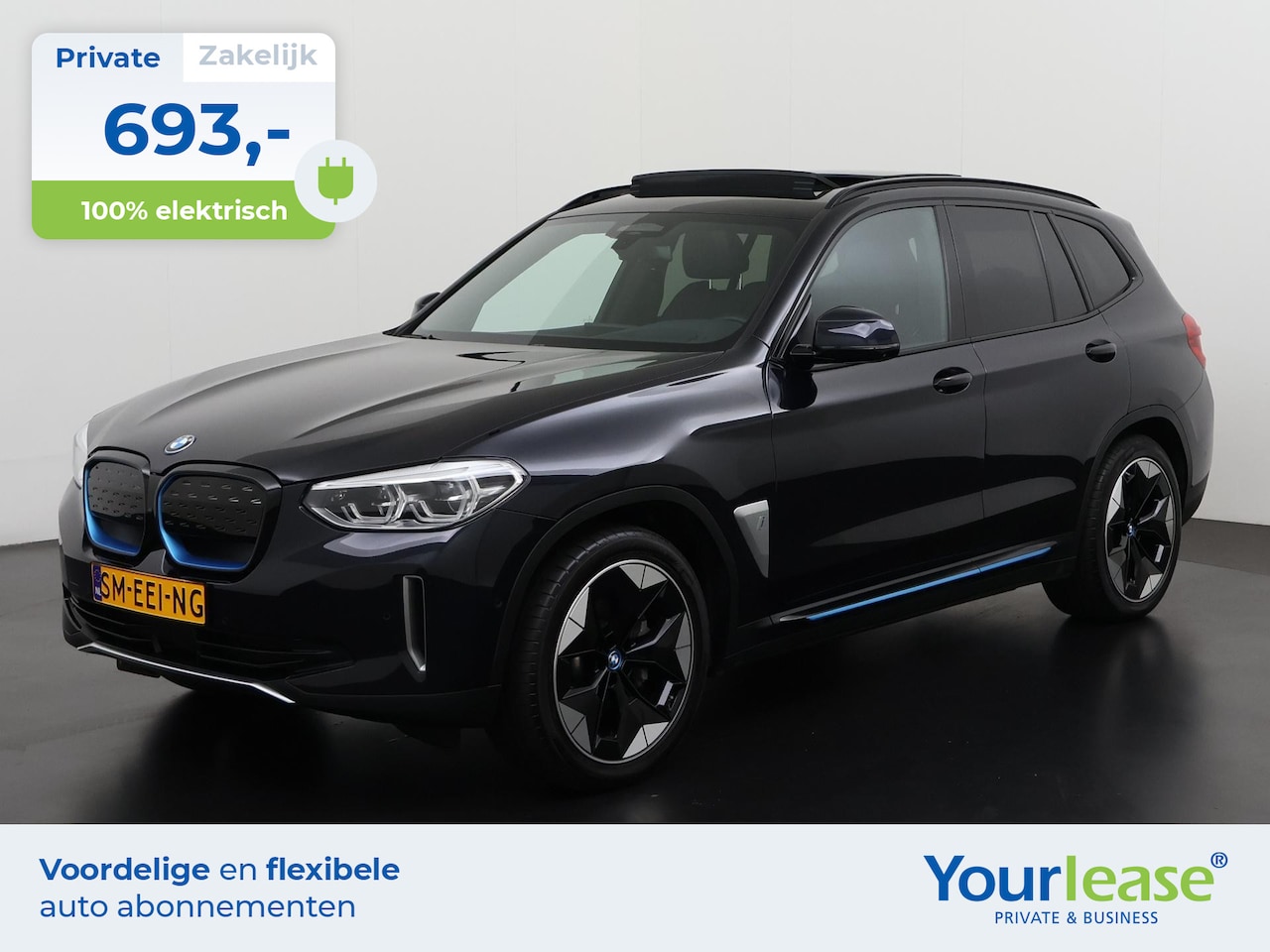 BMW iX3 - High Executive 80 kWh Shadow | All-in 693,- Private Lease | Zondag Open! - AutoWereld.nl