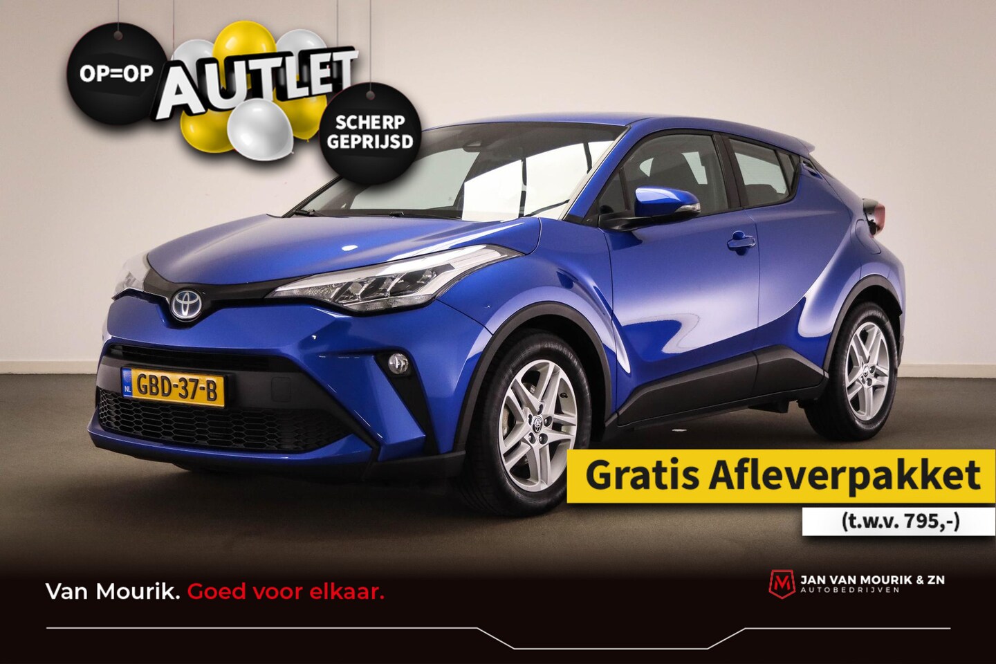 Toyota C-HR - 1.8 Hybrid Business | NAVI PACK | LED | ACC | DAB | APPLE | CAMERA | 17" - AutoWereld.nl