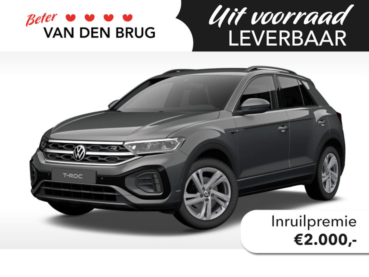 Volkswagen T-Roc - 1.5 TSI R-Line Edition | Camera | Trekhaak | 17" inch lm velgen | Keyless | - AutoWereld.nl