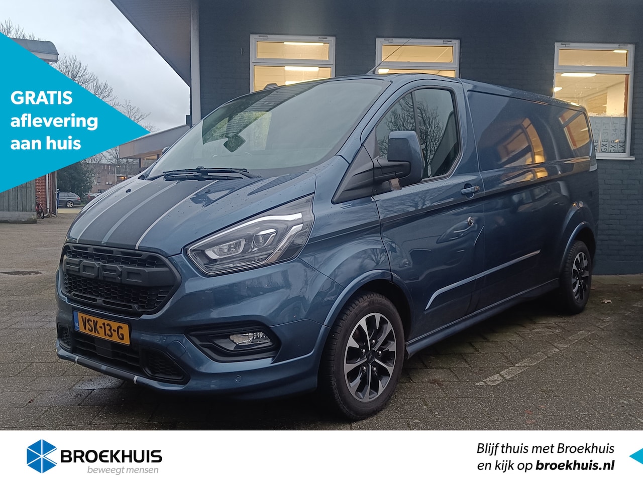 Ford Transit Custom - 320 2.0 TDCI L2H1 Sport | Adaptive Cruise | Bi-Xenon | Camera | Navi | Dodehoek Detectie | - AutoWereld.nl