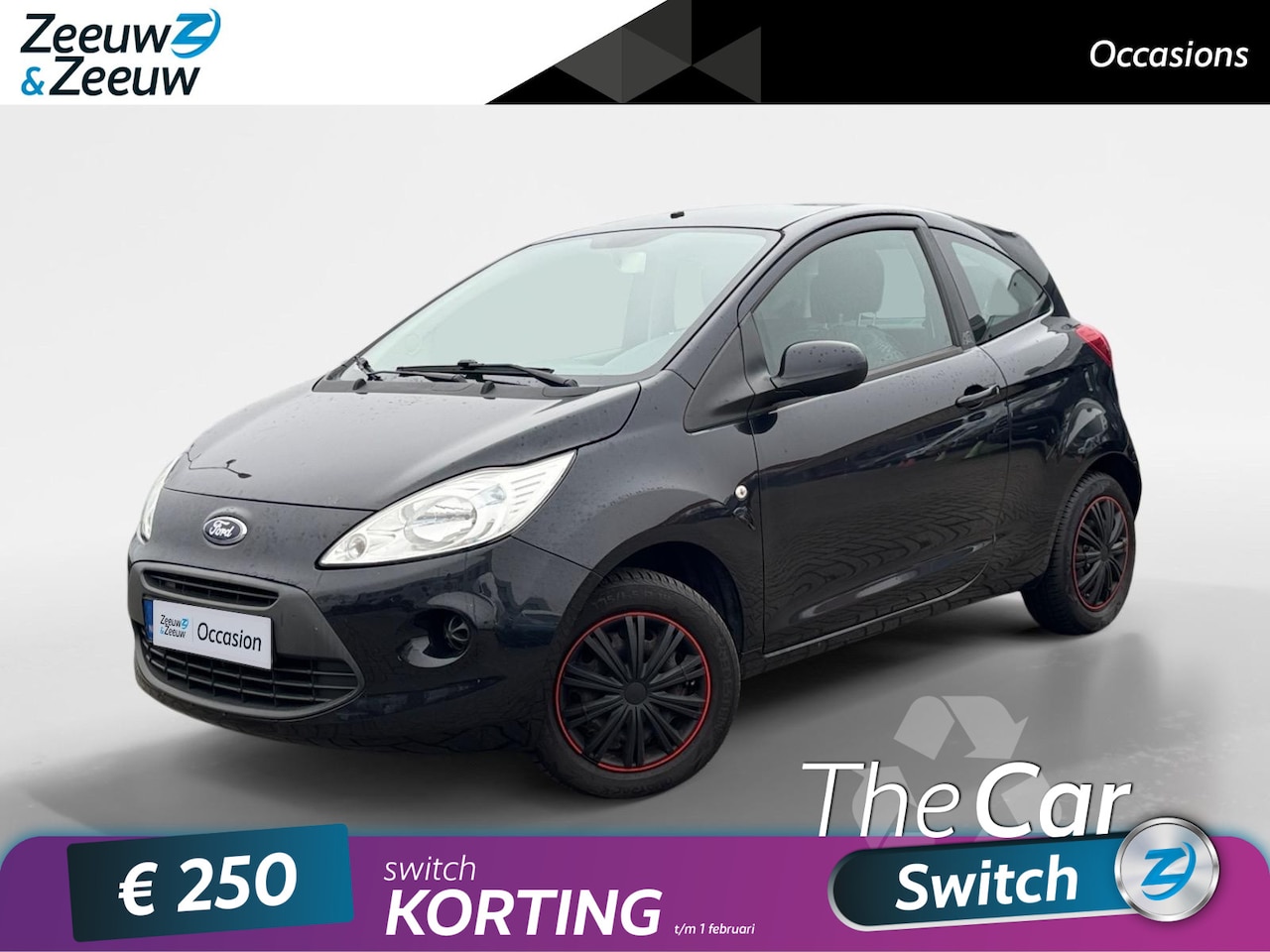 Ford Ka - 1.2 Style start/stop Dealer Onderhouden | Airco | Elektr. Ramen | AUX | 12 maanden garanti - AutoWereld.nl