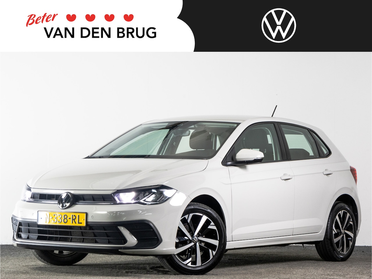 Volkswagen Polo - 1.0 TSI 95 PK Life | LED | Navigatie Via Smartphone | Parkeersensoren | Adaptieve Cruise C - AutoWereld.nl