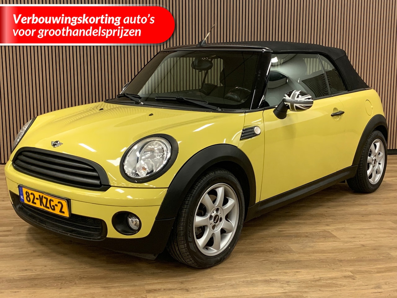 MINI Cabrio - Mini 1.6 Cooper Pepper|115000KM|Airco| - AutoWereld.nl