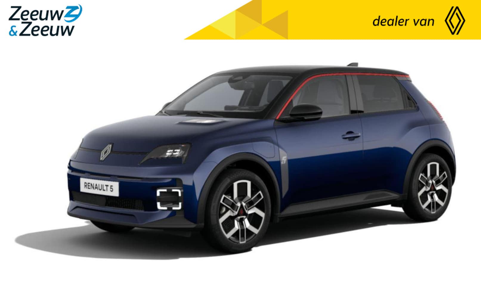 Renault 5 - urban range techno 40 kWh | NIEUW TE BESTELLEN | 120PK | Daklijst Rood | - AutoWereld.nl