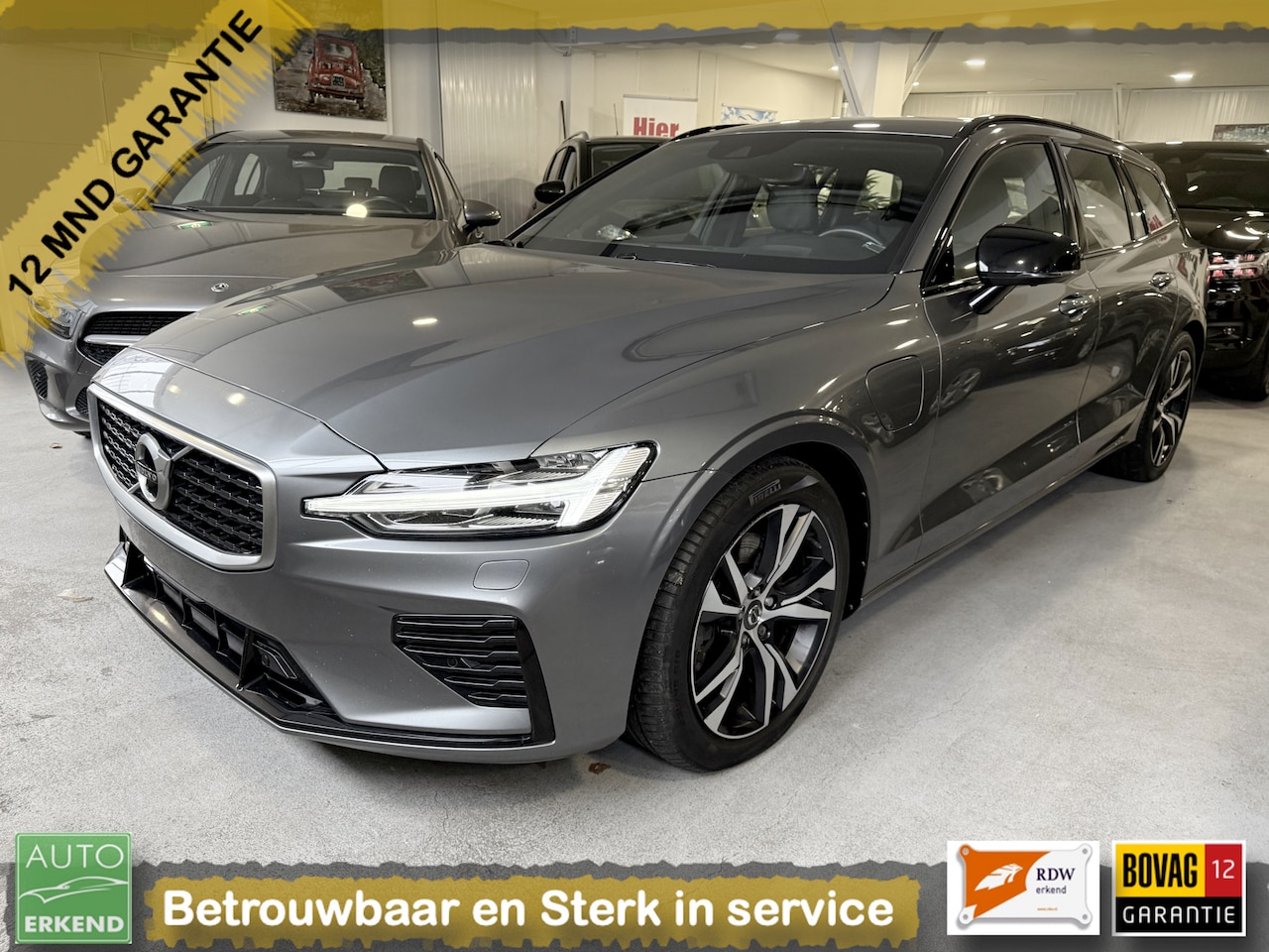 Volvo V60 - 2.0 T8 Twin Engine AWD R-Design incl. 12 mnd BOVAG garantie - AutoWereld.nl