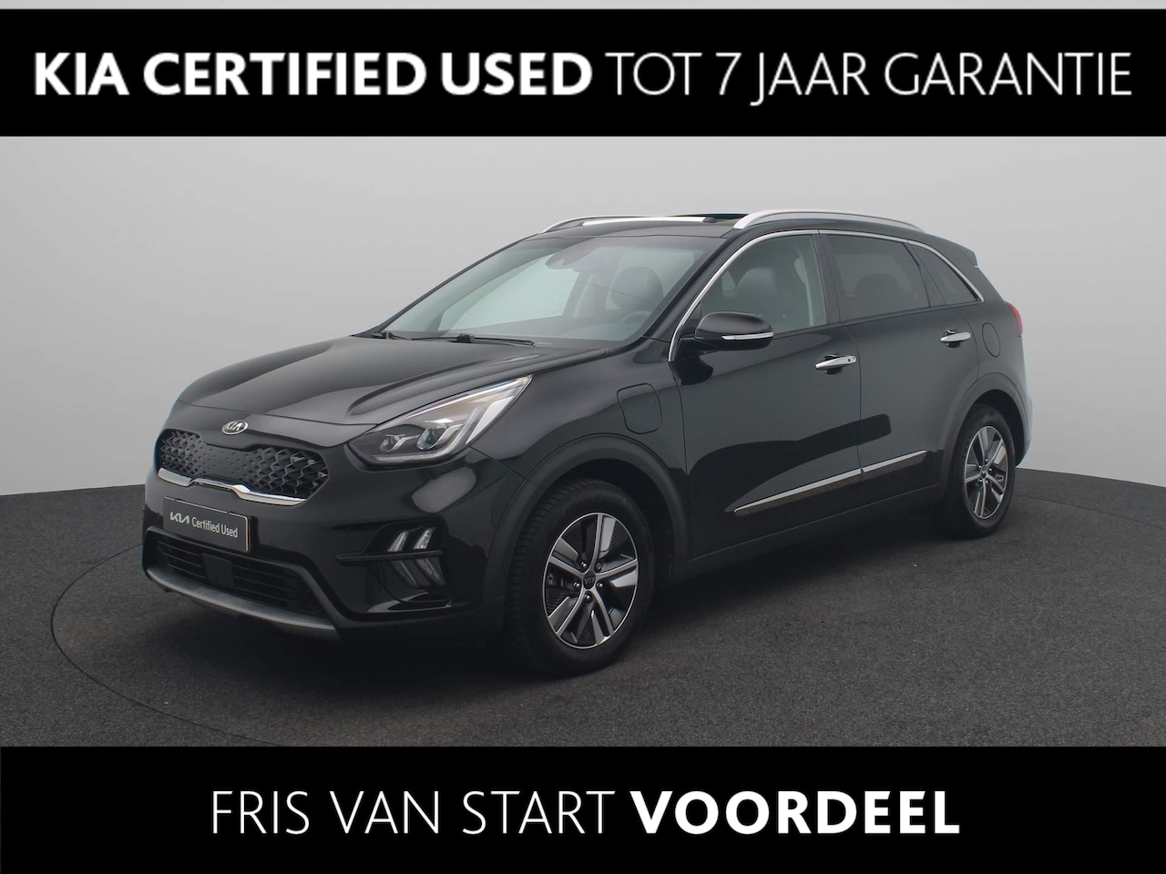 Kia Niro - 1.6 GDi PHEV ExecutiveLine Leder | Open Dak | Stoelverwarming | Navi | Plug Inn | All Seas - AutoWereld.nl