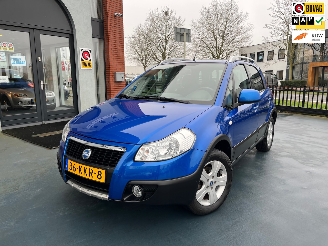 Fiat Sedici - 1.6-16V Experience AIRCO 4X4 - AutoWereld.nl