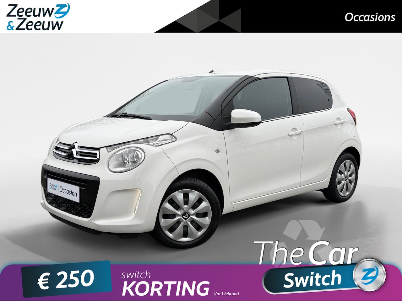 Citroën C1 - 1.0 VTi Feel | Automaat | Airco | - AutoWereld.nl