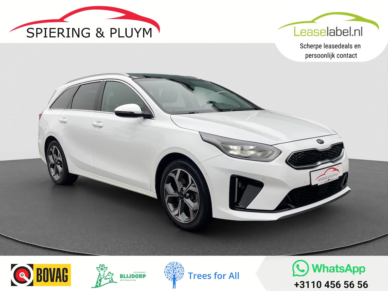 Kia Cee'd Sportswagon - Ceed 1.6 GDI PHEV ExecutiveLine | Panorama | Leder | Stoel/Stuurverw - AutoWereld.nl