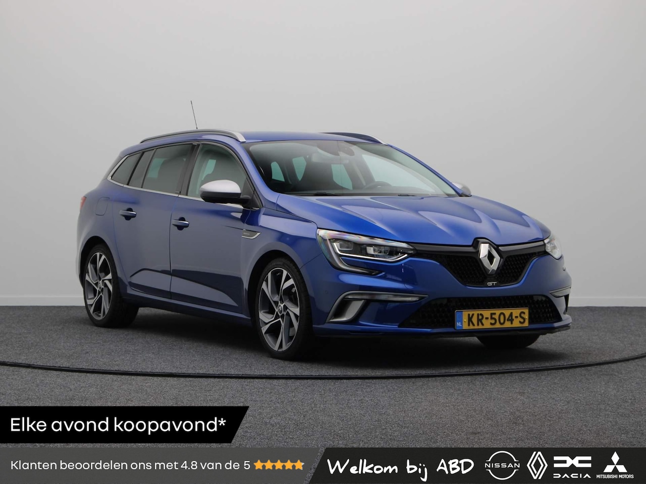 Renault Mégane Estate - TCe 205pk GT | Dealer onderhouden | NL Auto | Achteruitrijcamera | Trekhaak  | 8,7" R-link - AutoWereld.nl