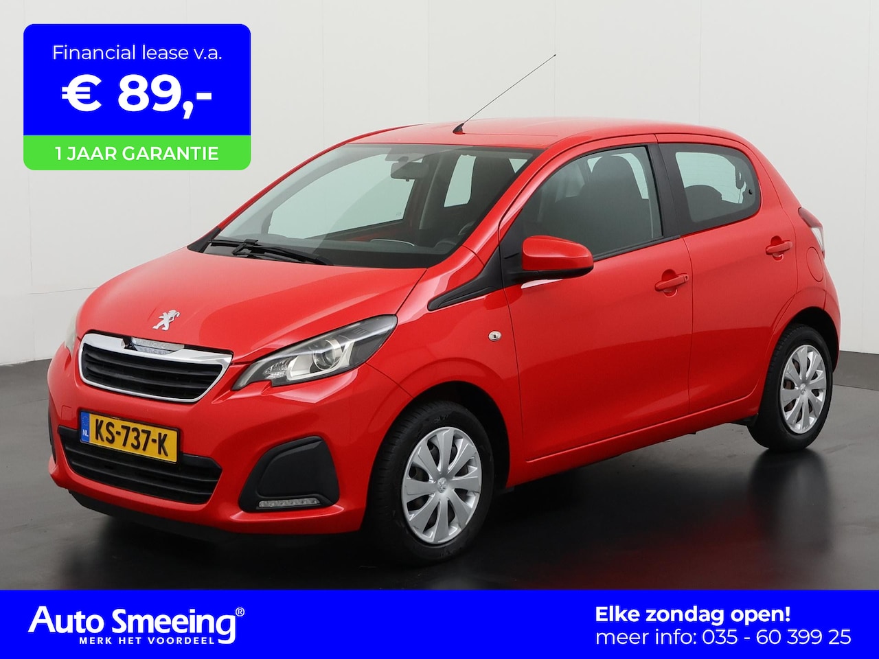 Peugeot 108 - 1.0 e-VTi Active | Airco | Bluetooth | Zondag Open! - AutoWereld.nl