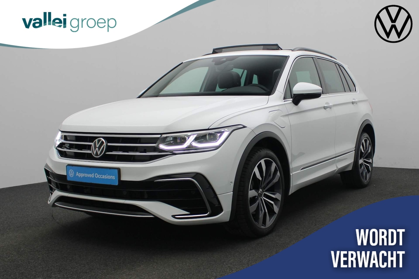 Volkswagen Tiguan - 1.4 TSI 245PK DSG eHybrid R-Line Business+ | Pano | Trekhaak | IQ Light | Navi Discover Pr - AutoWereld.nl