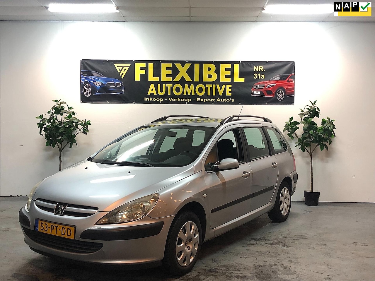 Peugeot 307 Break - 1.6-16V / Airco / Cruise / Centrale-V / Trekhaak / - AutoWereld.nl