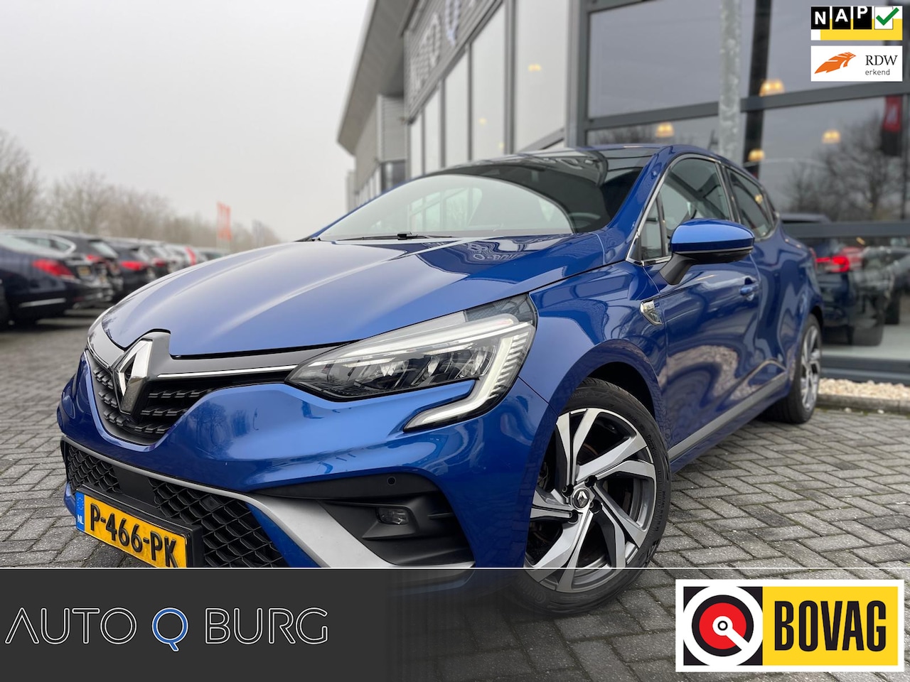 Renault Clio - 1.6 E-Tech Hybrid 140 PK | Automaat | Sportstoelen | 360* Camera | Climate | LED | Keyless - AutoWereld.nl