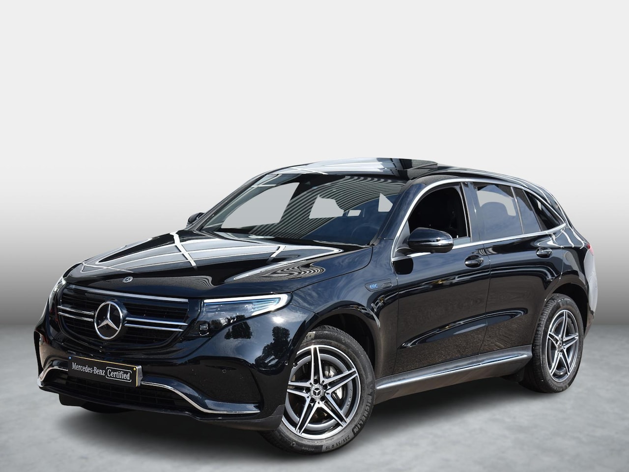 Mercedes-Benz EQC - 400 4MATIC | Distronic | Schuifdak | AMG |Trekhaak . - AutoWereld.nl