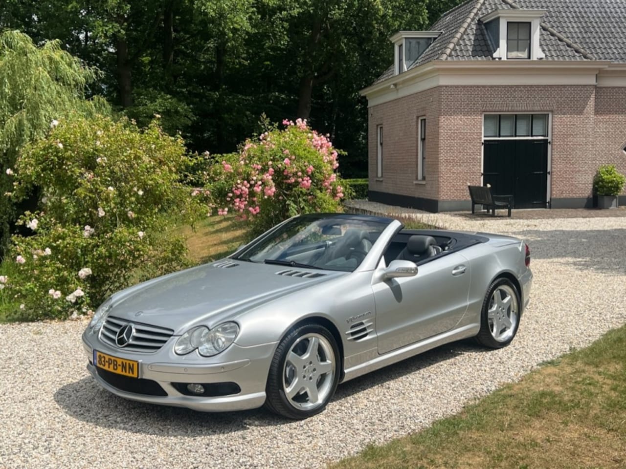 Mercedes-Benz SL-klasse - SL 55 AMG 500pk NL-auto PANORAMADAK #COLLECTORS-ITEM - AutoWereld.nl