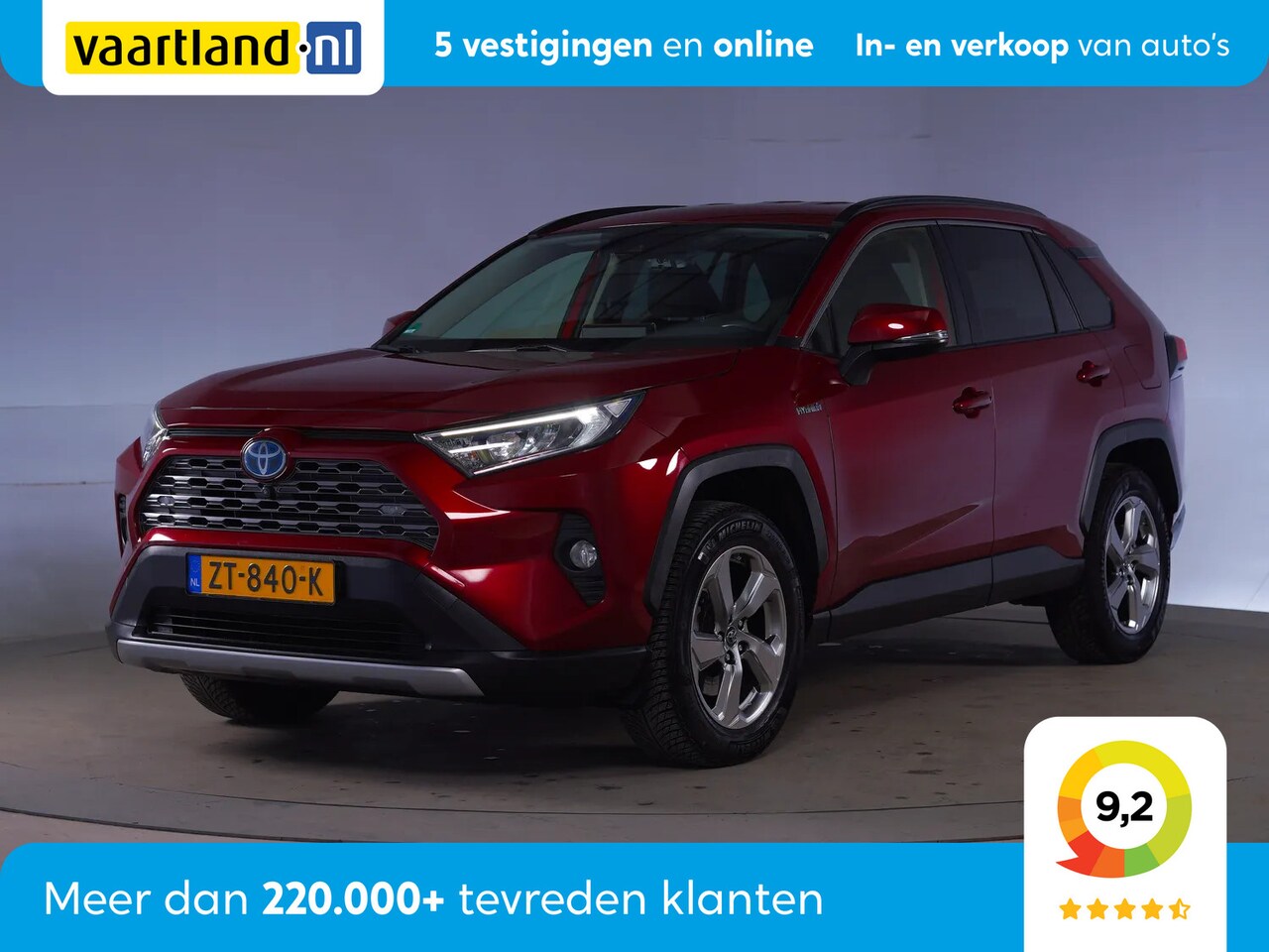 Toyota RAV4 - 2.5 Hybrid Dynamic [ Nav Radar Lane departure Privacy glas ] - AutoWereld.nl