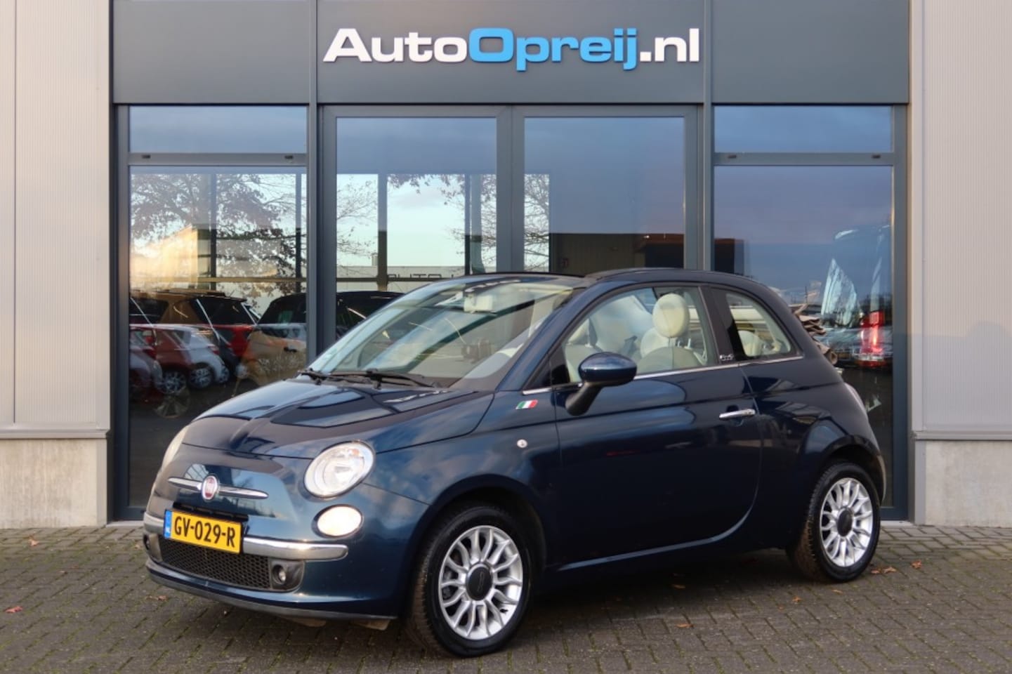 Fiat 500 C - 1.2 Lounge Cabrio, Airco, NAVI, PDC, LM-Velgen, Diestributie nie - AutoWereld.nl