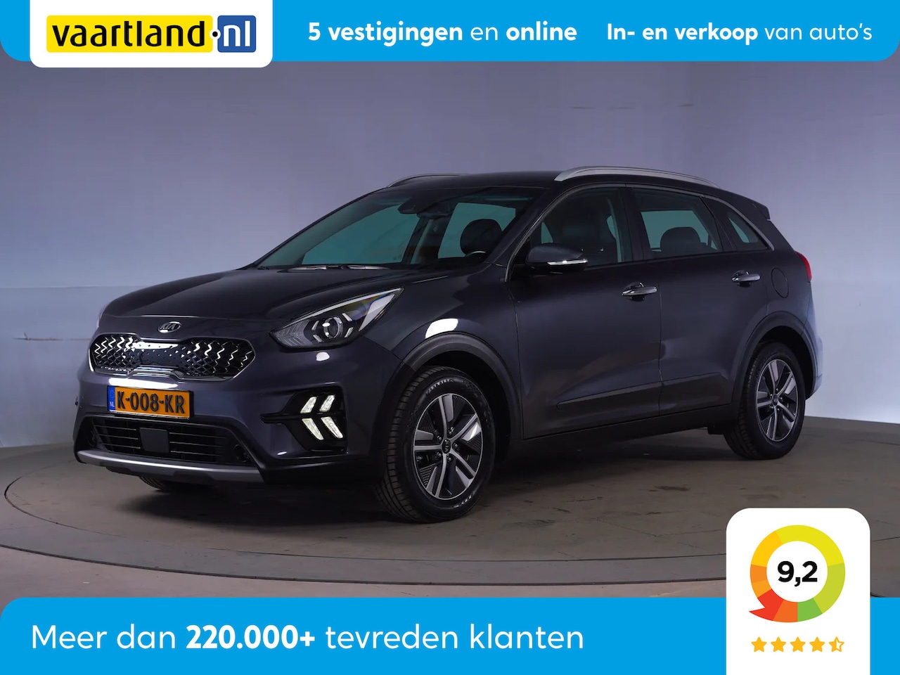 Kia Niro - 1.6 GDi Hybrid DynamicLine [ Nav Camera Apple carplay/ Andriod ] - AutoWereld.nl