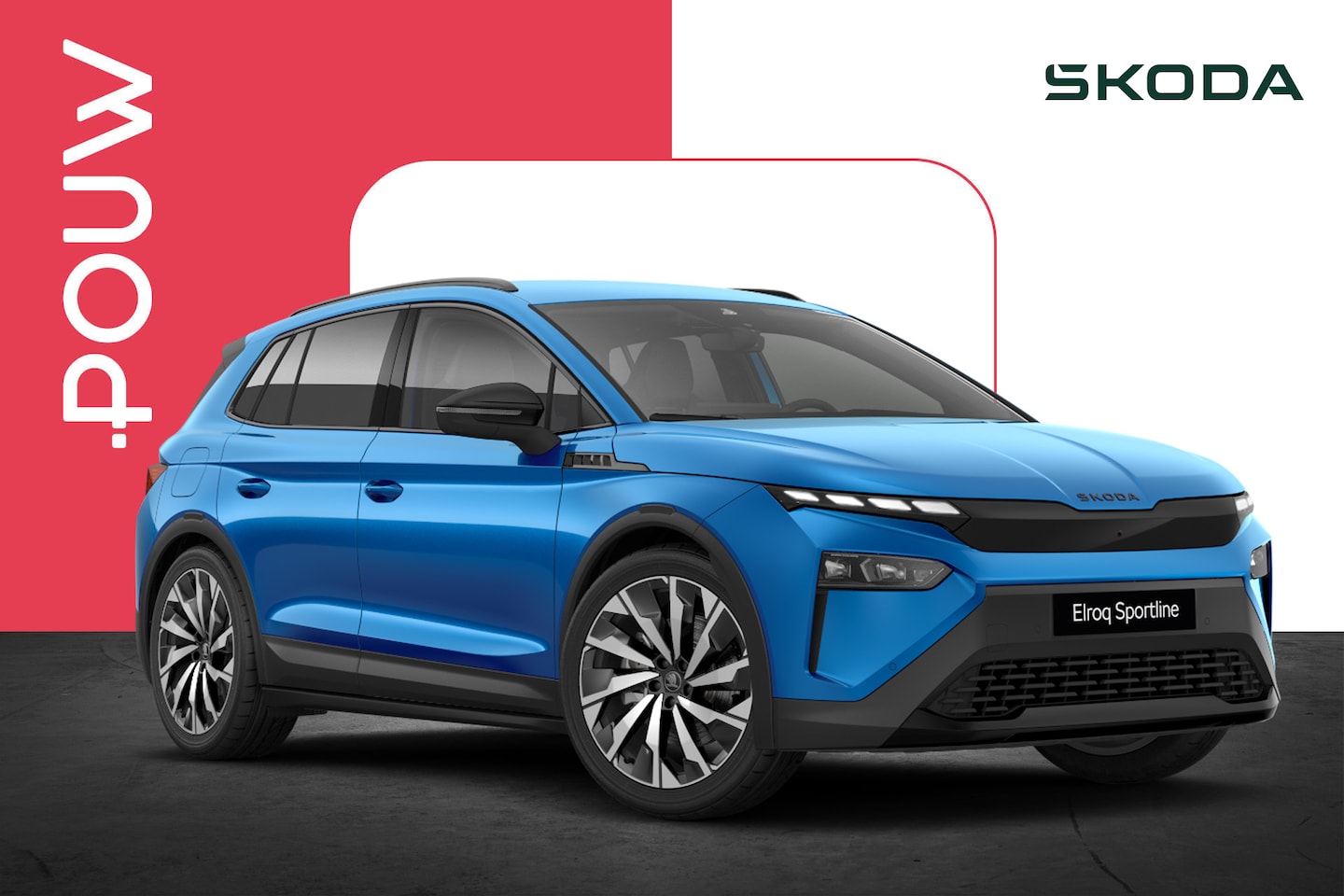 Skoda Elroq - 85 286pk Sportline Edition | Trekhaak Wegklapbaar | 21" Velgen - AutoWereld.nl