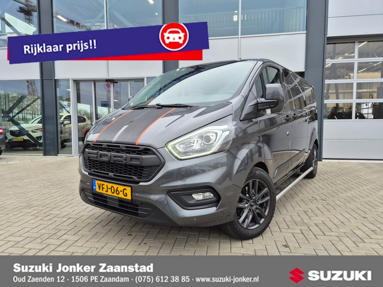 Ford Transit Custom - 320 2.0 TDCI L2H1 Sport Dubbel Cabine Automaat! - AutoWereld.nl